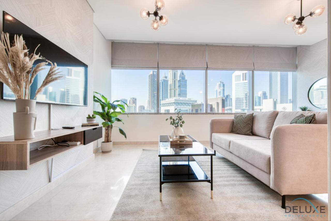 Calm Studio At Sky Gardens Difc By Deluxe Holiday Homes Dubaj Kültér fotó