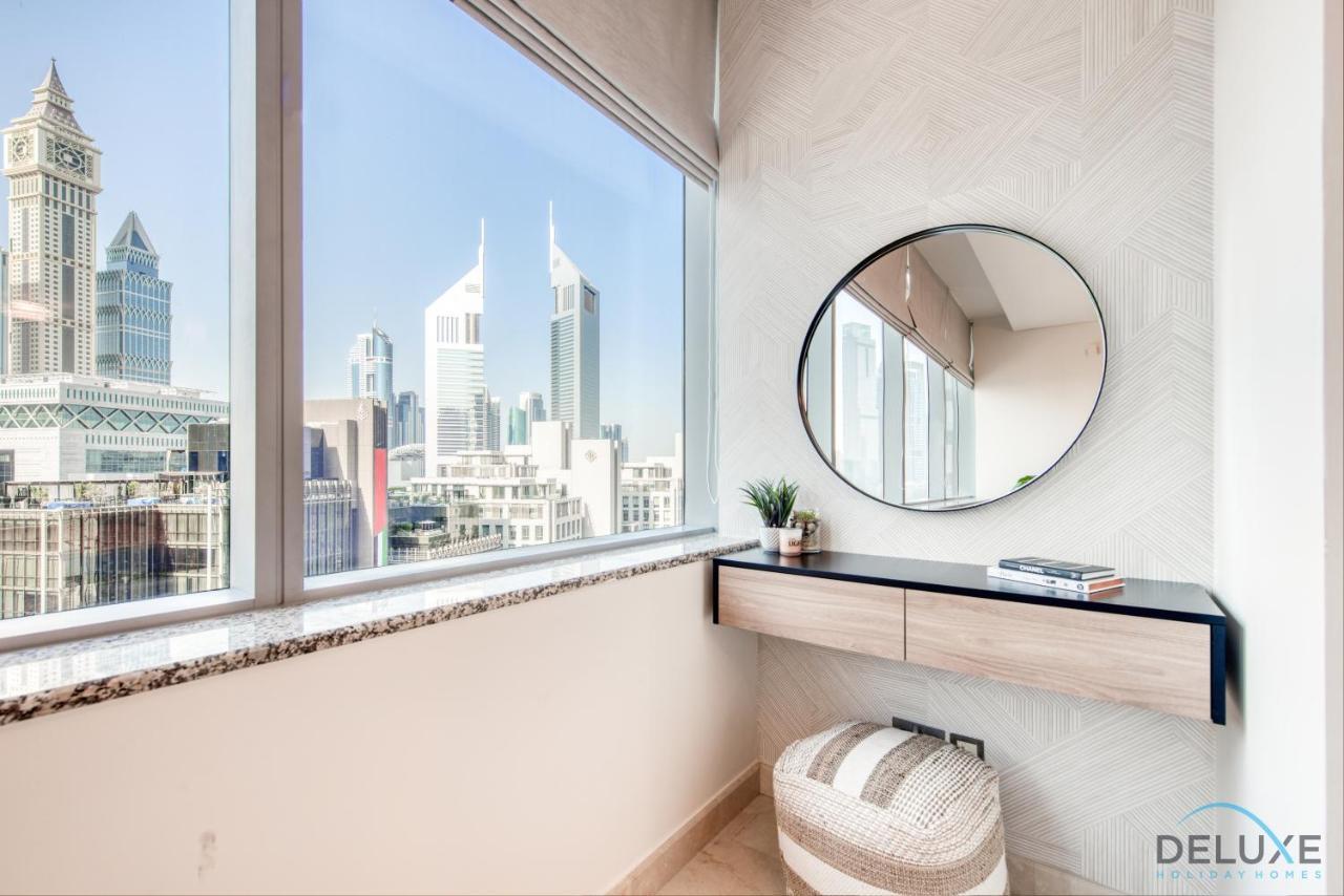 Calm Studio At Sky Gardens Difc By Deluxe Holiday Homes Dubaj Kültér fotó